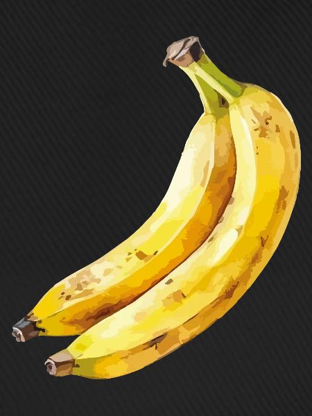 Banane Aquarell