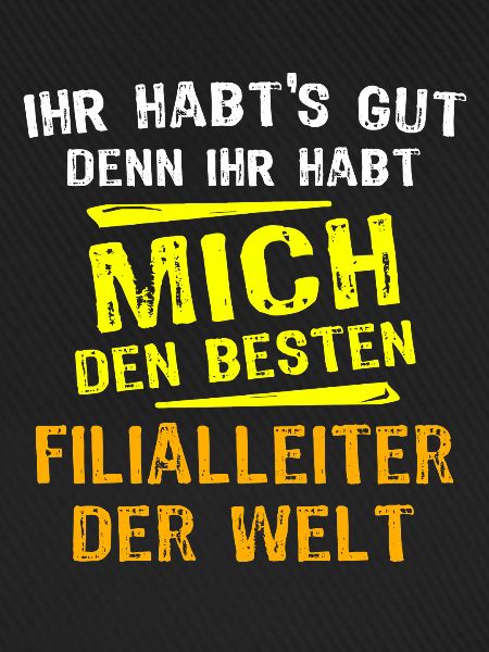 Filialleiter Geschenk