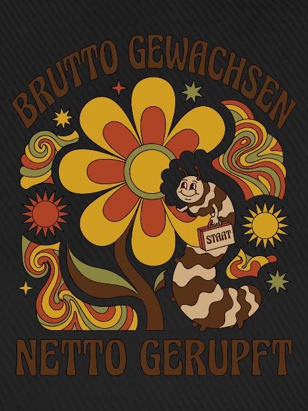 Brutto Gewachsen Netto Gerupft