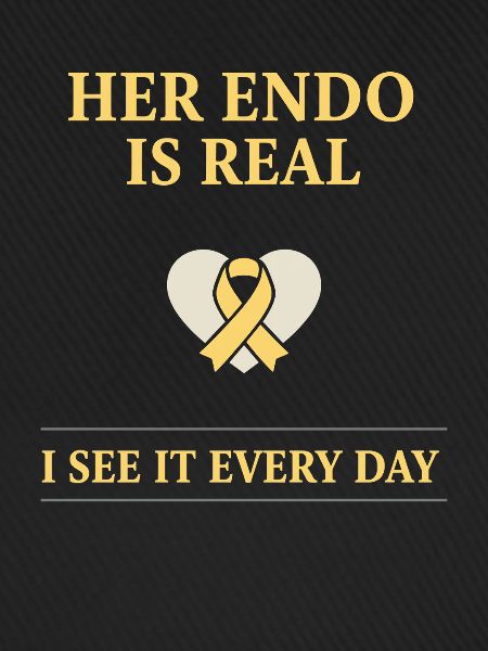 Endometriose-bewusstsein Endo Warrior