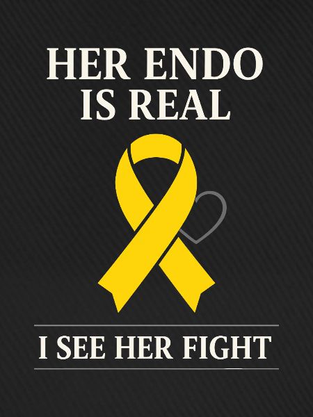 Endometriose-bewusstsein Endo Warrior