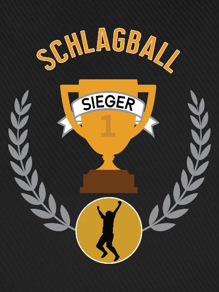 Schlagball Sieger Gewinner Turnier Meisterschaft