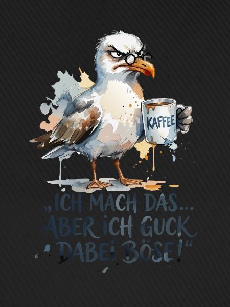 Möwe Kaffee Morgenmuffel