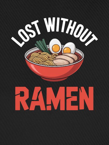 Ramen Nudelsuppe Geschenk