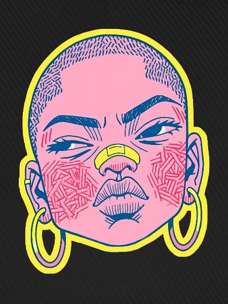 Black female portrait #9