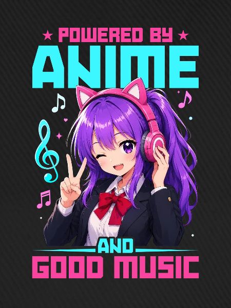 Anime and Music Chibi