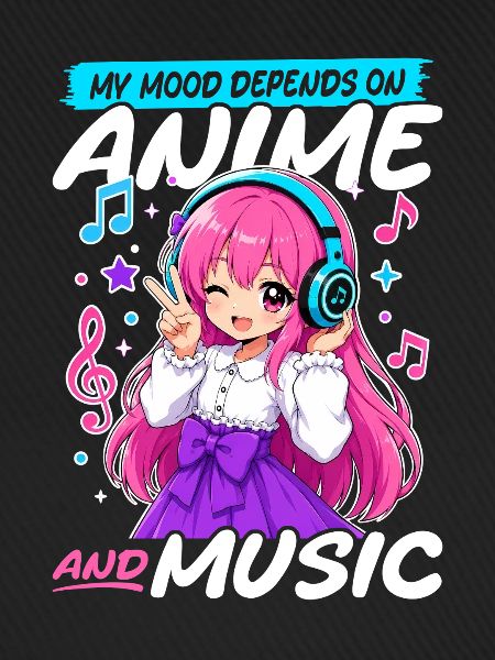 Anime and Music Chibi
