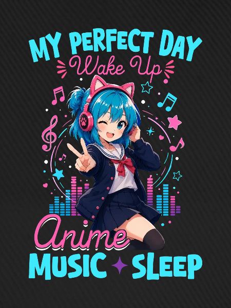 Anime and Music Chibi