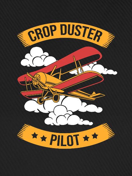 Crop Duster Flugzeug Pilot Geschenk
