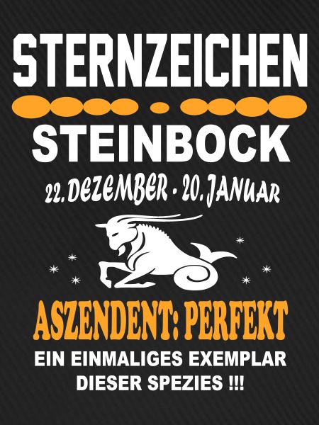 Steinbock Sternzeichen Horoskop