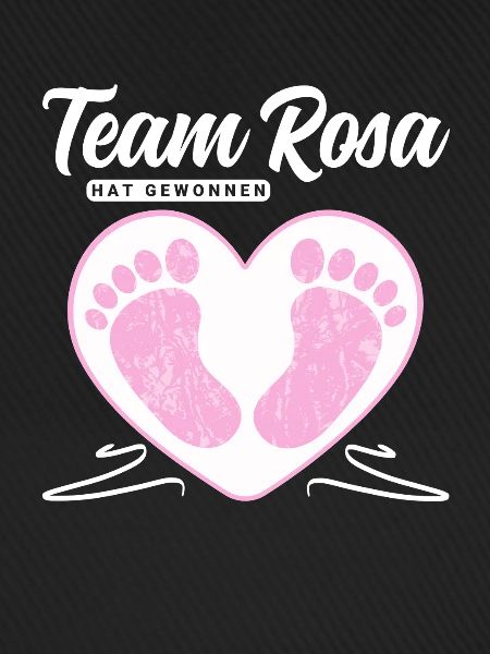 Team Rosa hat gewonnen - Geschlecht Mitteilen