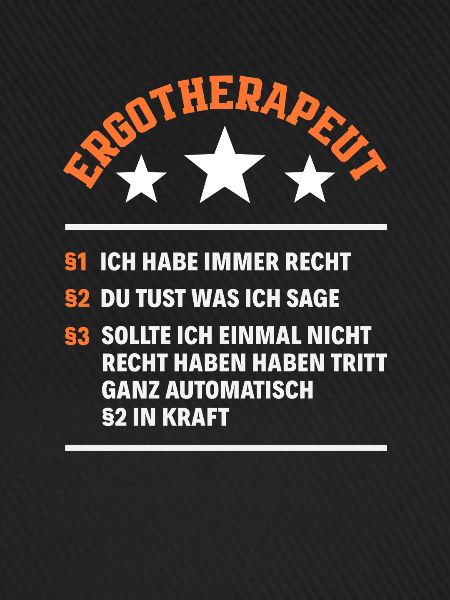Ergotherapeut Immer Recht