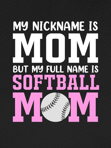Softball Mutter Softball Mama