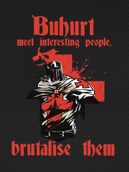 Buhurt Knight Bouhourt Krieger Ritterkampf HEMA