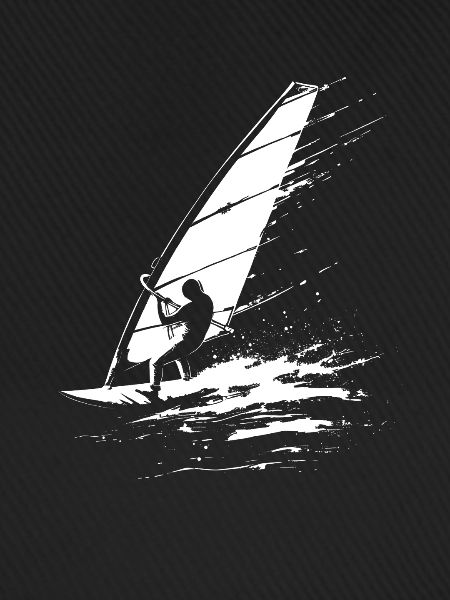 Windsurfen Grafik
