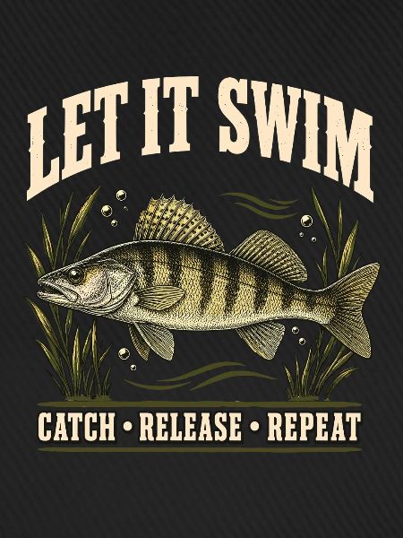 Zander Catch and Release Angler Shirt