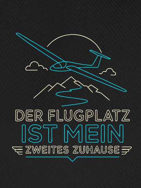 Der Flugplatz ist mein Zuhause