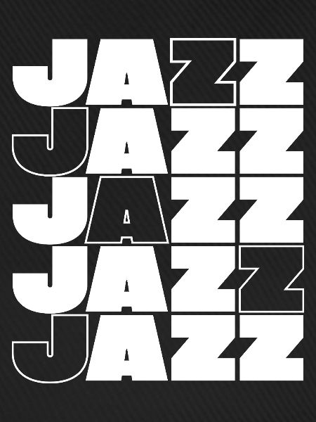 Jazz Grid Bold Typografie