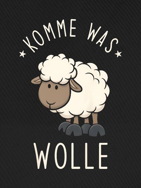 Komme was Wolle