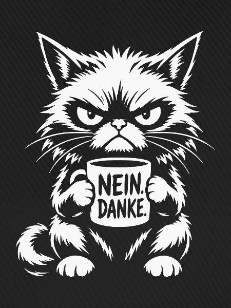 Nein Danke Katze