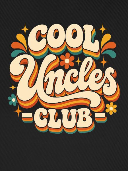 Cool Uncles Club Retro Logo