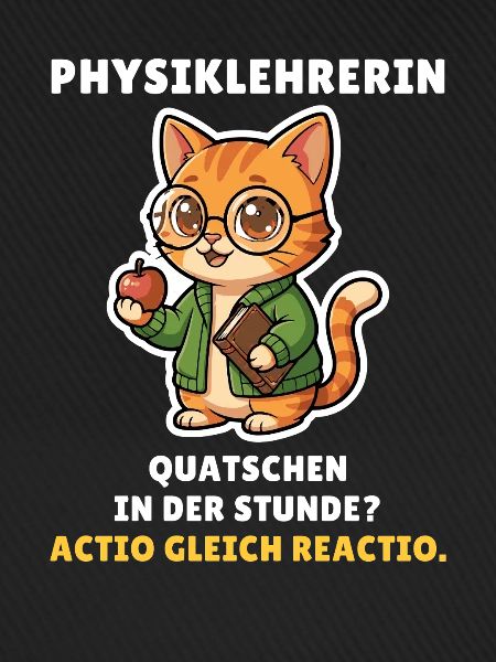 Physiklehrerin - Quatschen? Actio gleich Reactio
