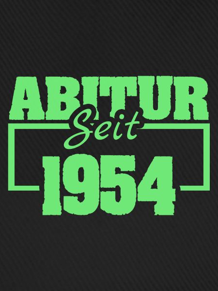 Abiturient 1954