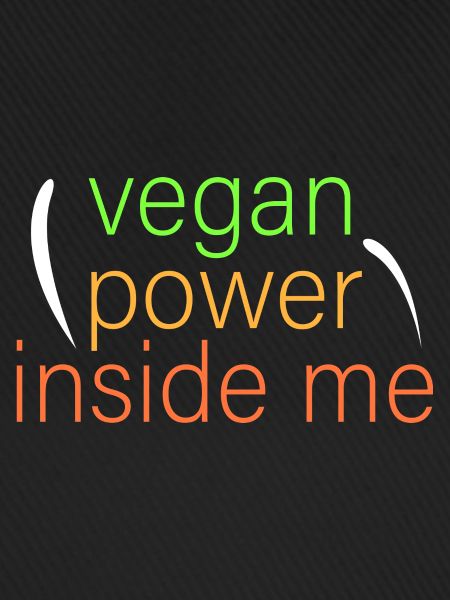 vegane Kraft in mir