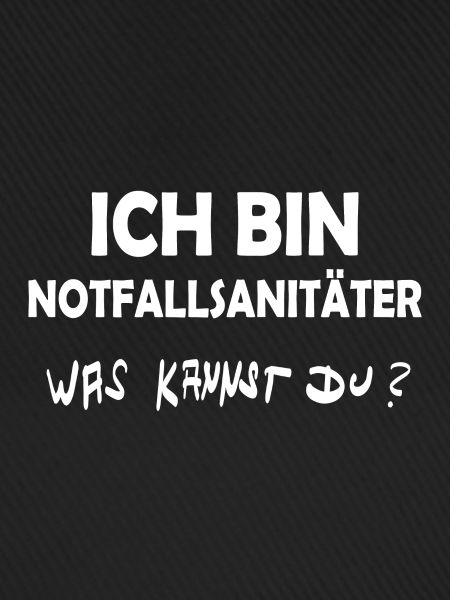 Beruf Notfallsanitäter