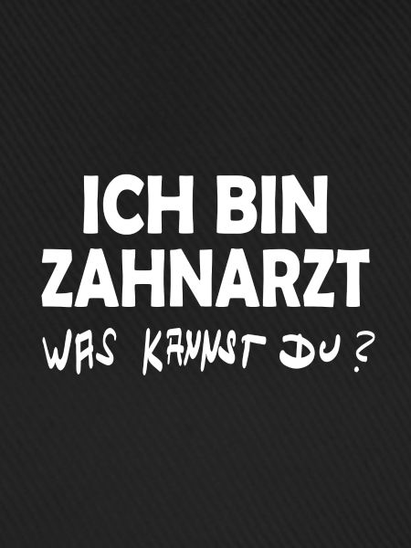 Geschenk für Zahnarzt