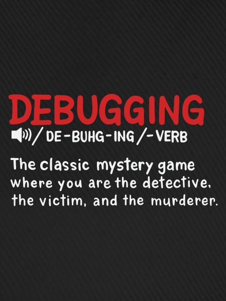 Debugging-Wörterbuch im Stil der Definition