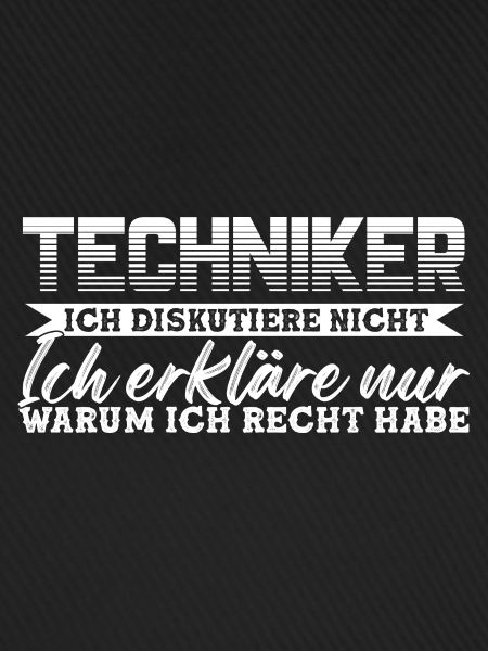 Techniker Beruf Fachmann Technik Geschenk
