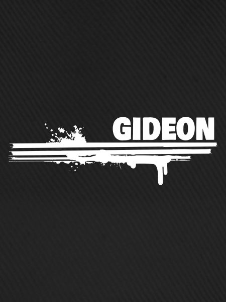 Gideon als Farbklecks