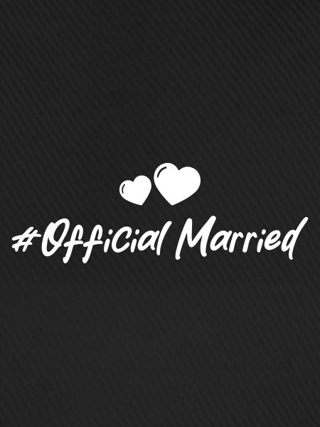 Married Hochzeit Herz