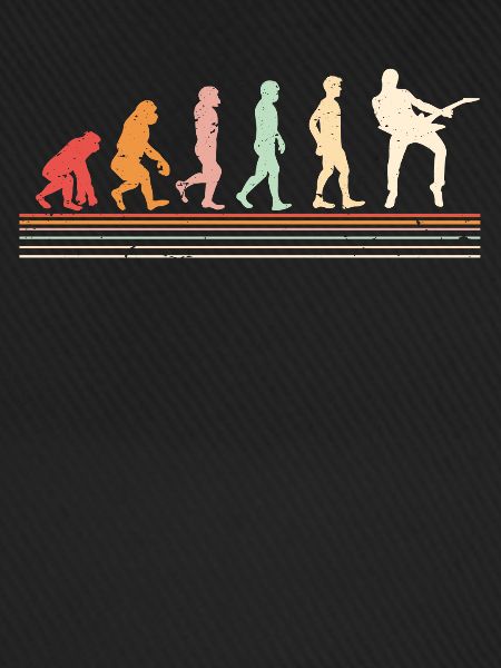 Gitarrenspieler Evolution, Gitarrist