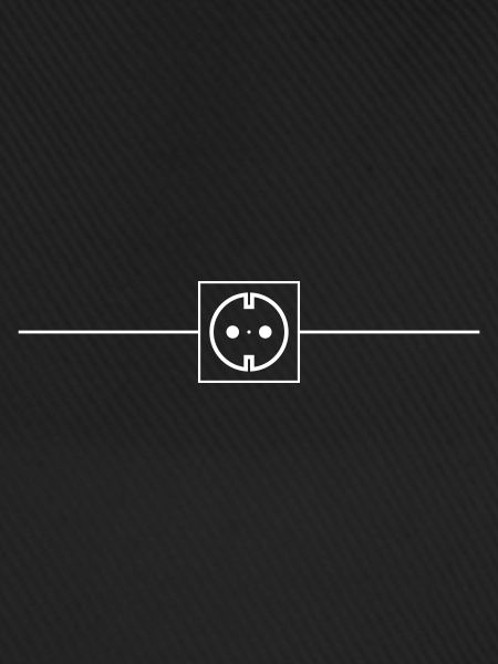 Steckdose Logo Strom Elektriker