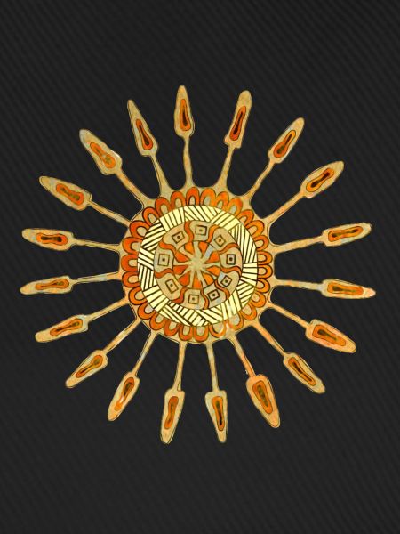 Mandala-Blume 6