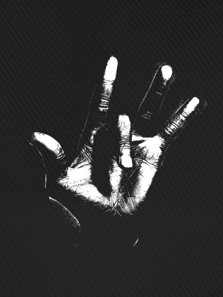 Miles Davis Hand