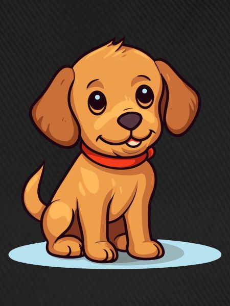 Niedliches Hundedesign für Hundebesitzer