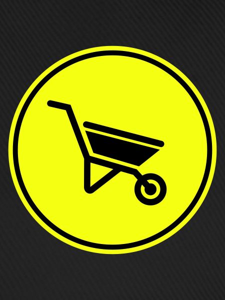 Schubkarre Symbol