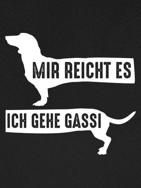 Hund Gassi Dackel