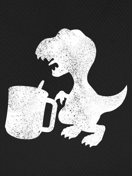Tee Rex Teetrinker Dinosaurier