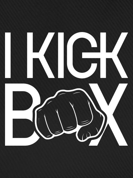 Ich Kickboxe Kickboxer Kickboxen Kickboxing