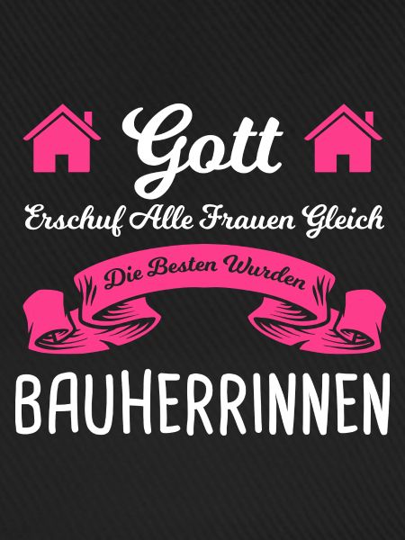 Bauherrin Bauherr Hausbau Geschenk