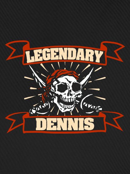 Piratenkopf Dennis