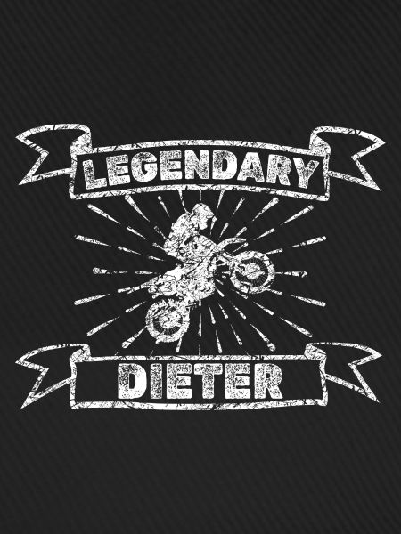 Dieter als Motorrad