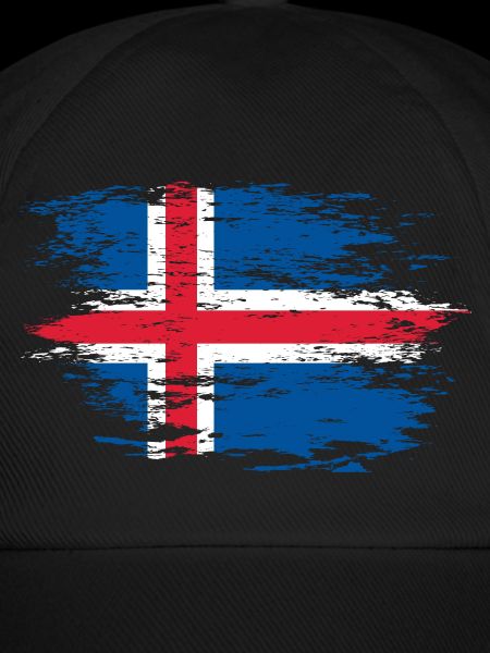 Island Flagge used