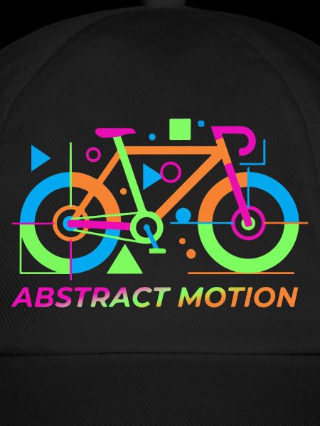 Neon-Abstrakte Fahrradbewegung