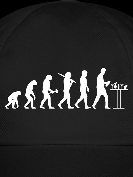 Barkeeper Barmann Bartender Evolution Geschenk
