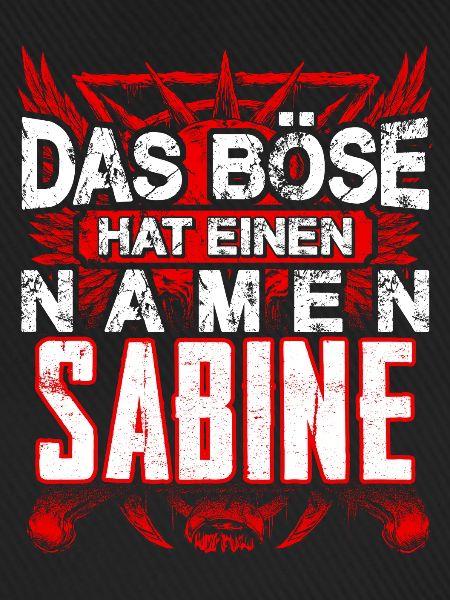 SABINE - böse